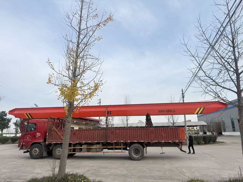 電動單梁起重機(jī) LD5t-17.49m 制作完成  裝車發(fā)出